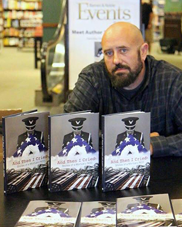Justin Jordan author of And Then I Cried. Tactical 16 Books.