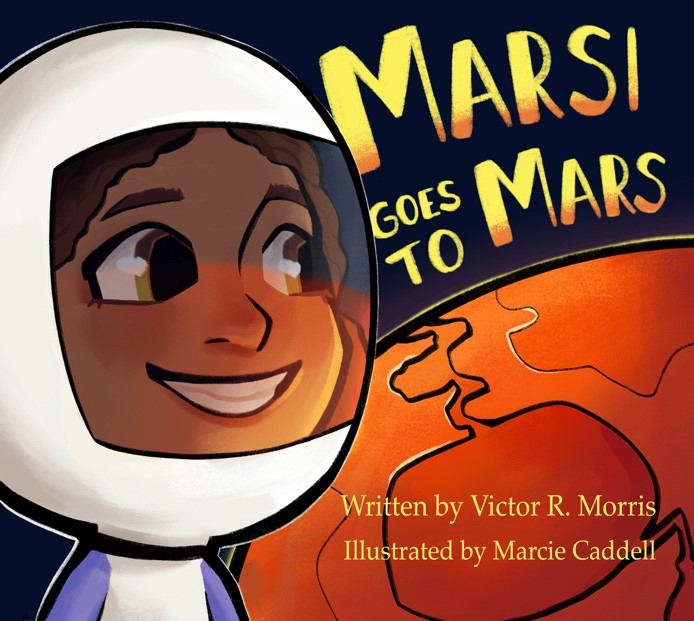 Marsi Goes To Mars by author Victor R. Morris. Tactical 16 Books.
