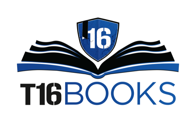 T16 Books Logo.