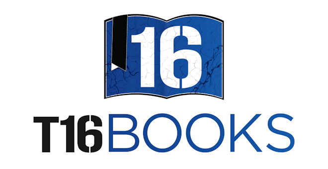 T16 Books Logo.