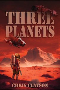 Three Planets by author Chris Clayson. T16 Books.